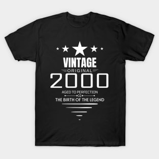 Vintage 2000 - Birthday Gift T-Shirt